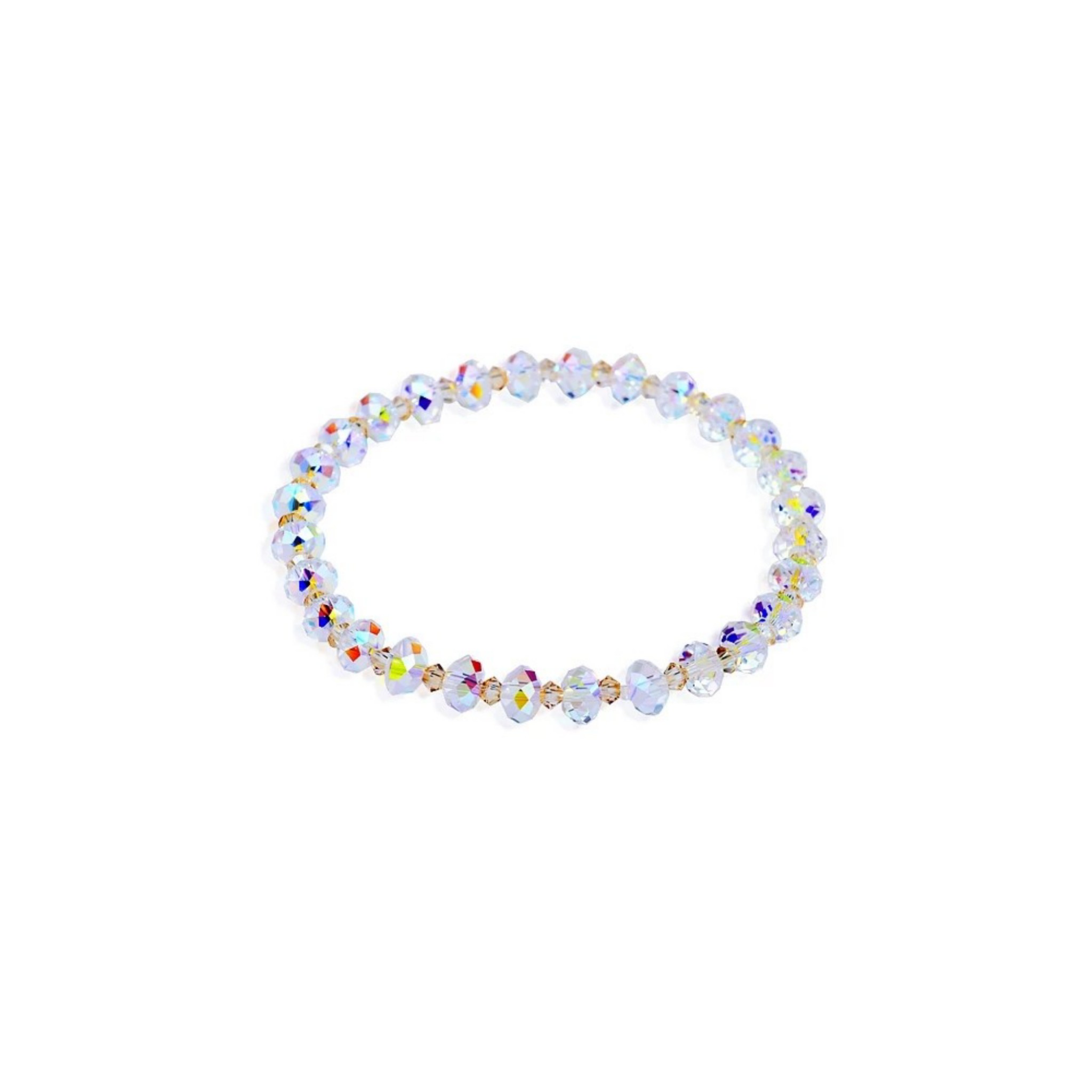 Pulsera con Cristales Swarovski Regalo Mujer Color Aurora Boreal