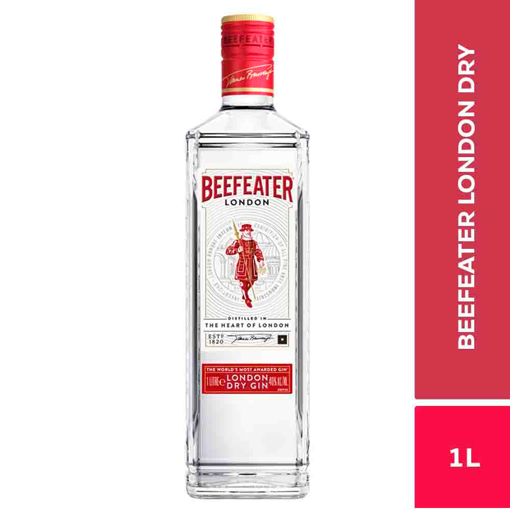 Gin BEEFEATER Botella 1L