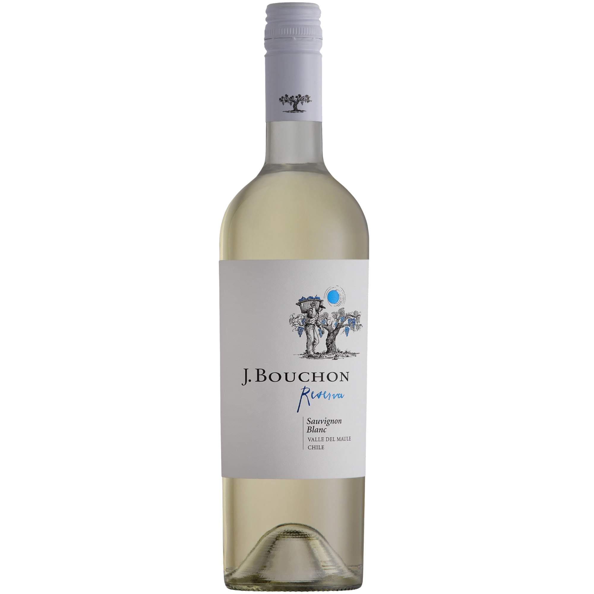 Vino Blanco J. BOUCHON Reserva Sauvignon Blanc Botella 750ml