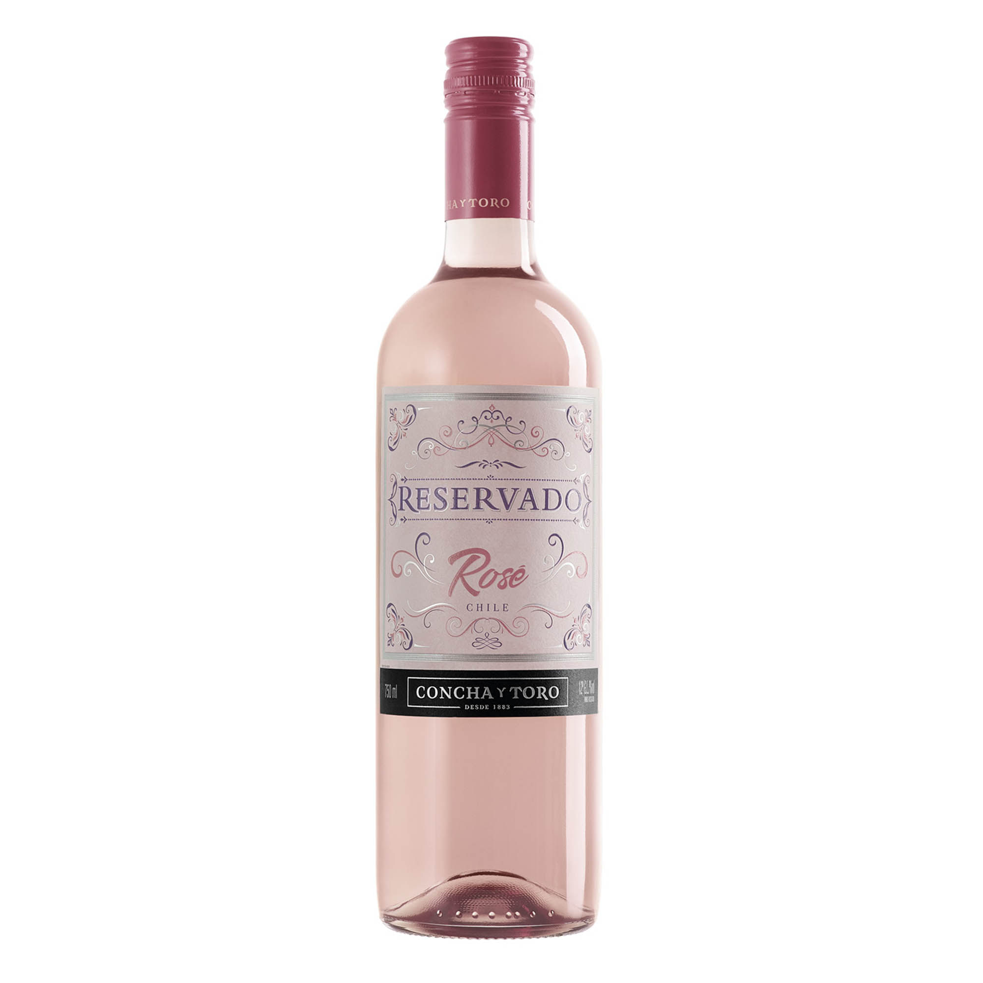 Vino Rosé CONCHA Y TORO Reservado Rosé Botella 750ml