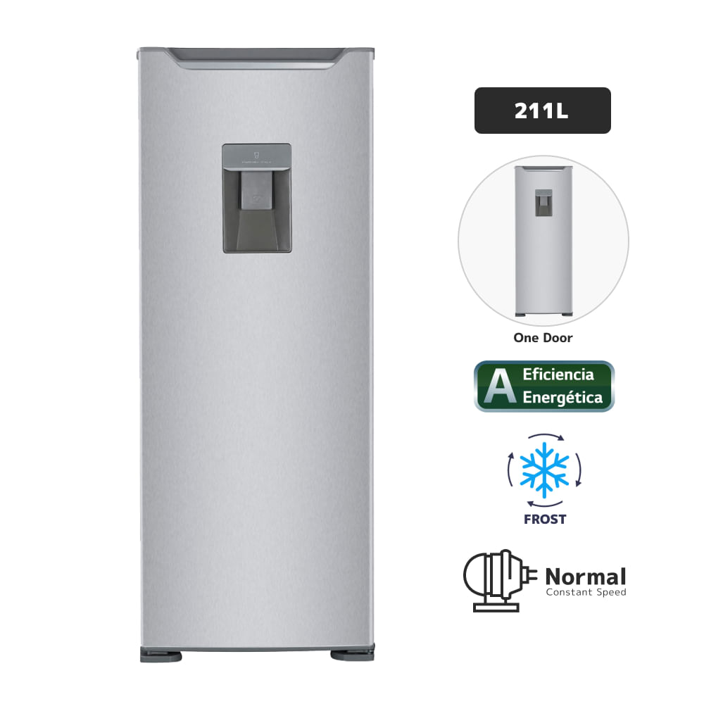 Refrigeradora ELECTROLUX 211L ERDM26F2HPS Silver