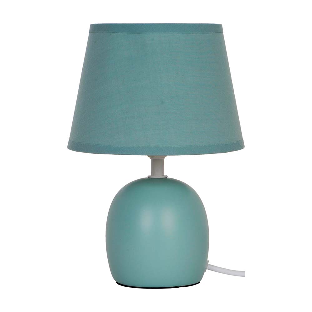 Lámpara de mesa Poki E14 25cm verde