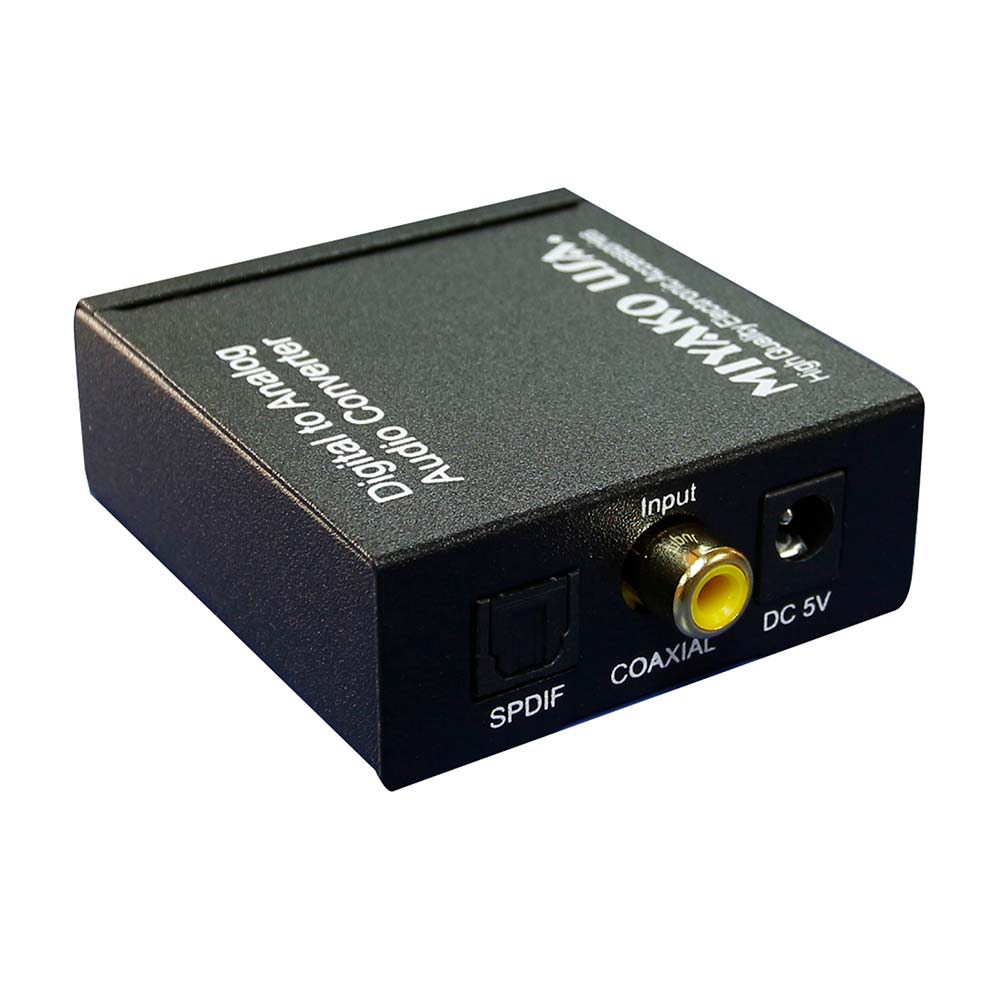 Convertidor de audio Miyako optical 2rca A 3.5mm