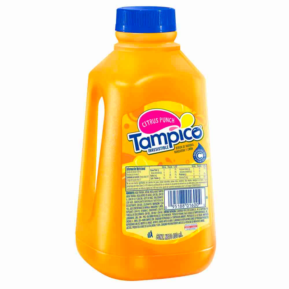 Refresco TAMPICO Citrus Punch Botella 600ml