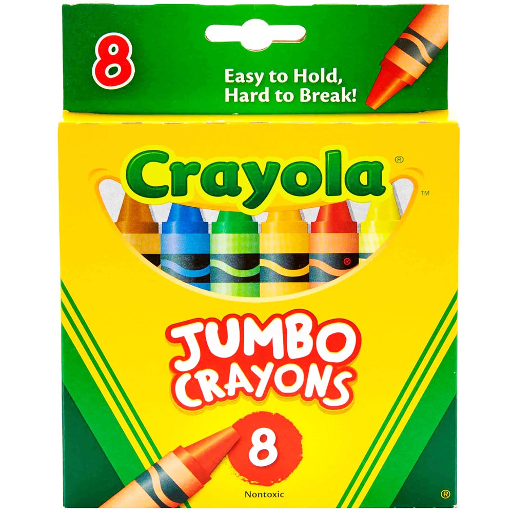 Crayones Jumbo CRAYOLA Caja 8un