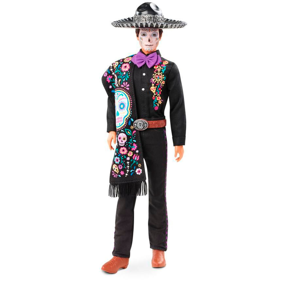 Muñeco Ken Barbie Collector Día de Los Muertos 2021