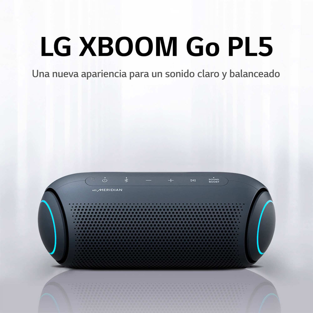 Parlante Bluetooth Portátil LG XBOOM Go PL5 Negro