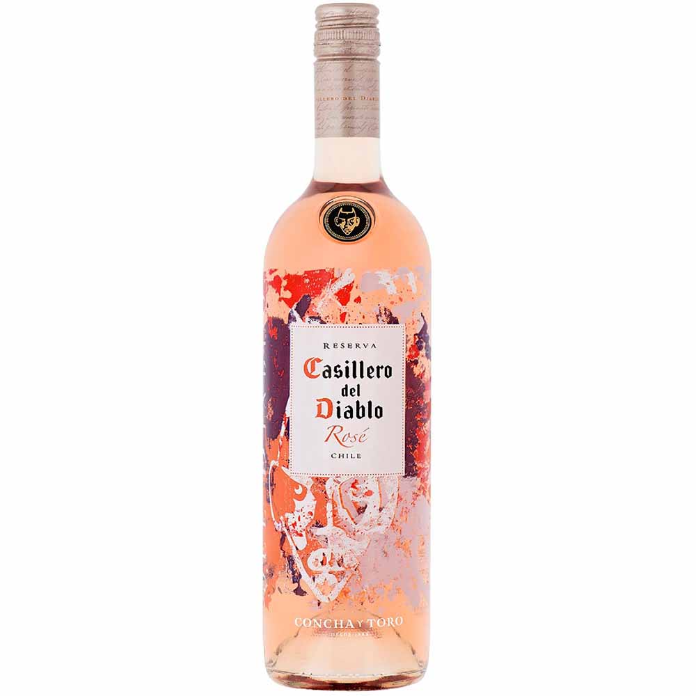 Vino Rosé CASILLERO DEL DIABLO Rosé Reserva Botella 750ml