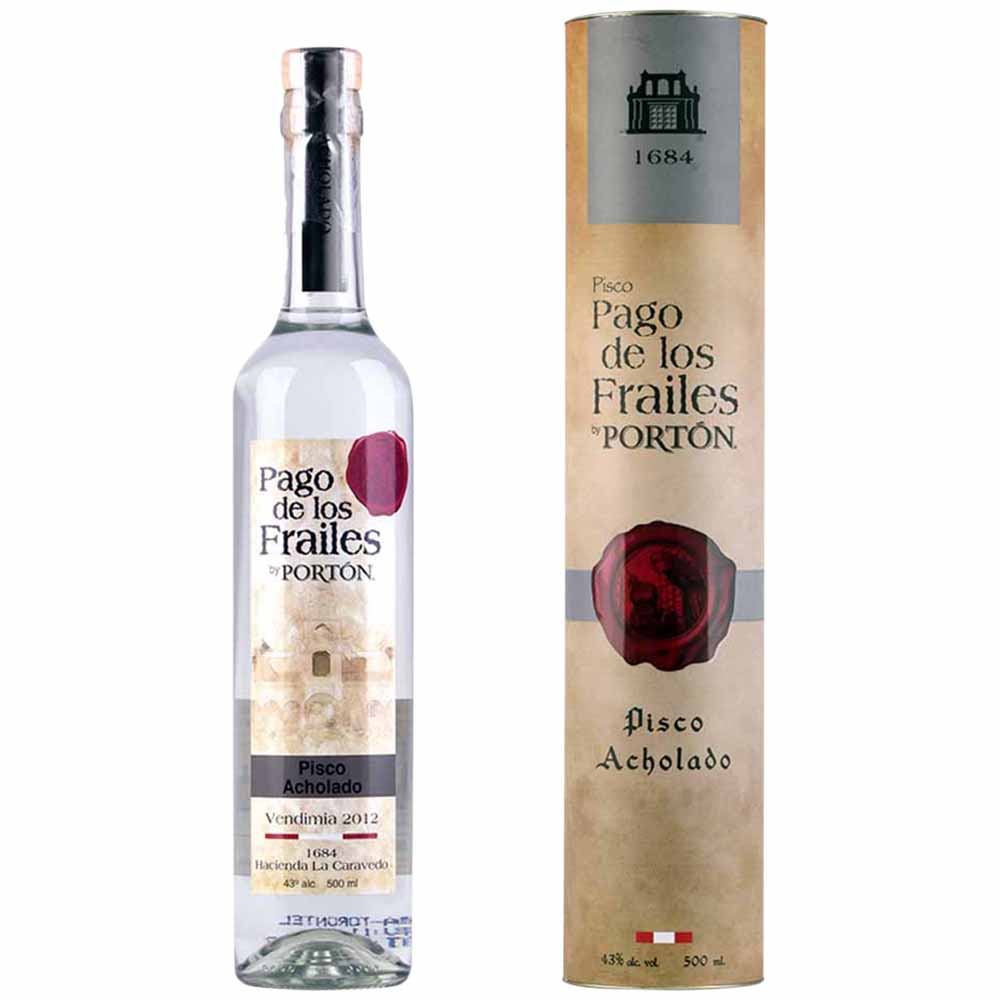 Pisco PAGO DE LOS FRAILES Acholado Botella 500ml