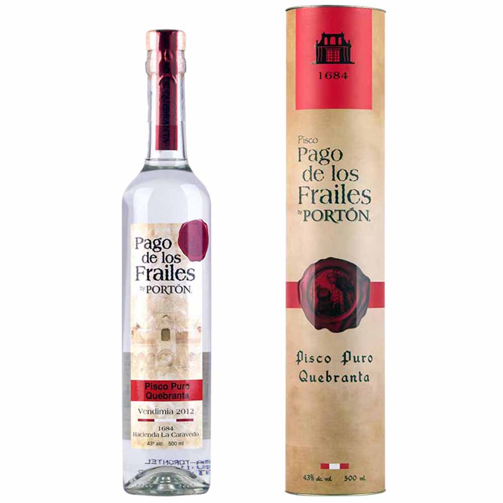 Pisco PAGO DE LOS FRAILES Quebranta Botella 500ml