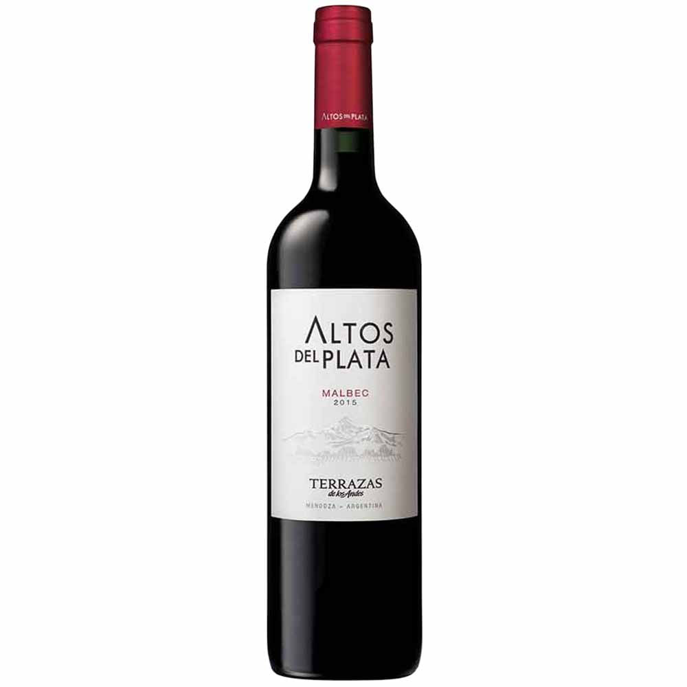 Vino Tinto TERRAZAS DE LOS ANDES Altos de Plata Malbec Botella 750ml