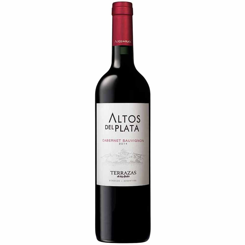 Vino Tinto TERRAZAS DE LOS ANDES Altos de Plata Cabernet Sauvignon Botella 750ml