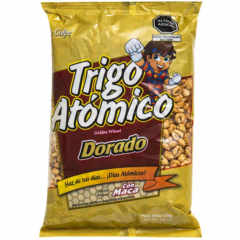 Trigo Atómico FORTE GOLPE Dorado con Maca Bolsa 125g