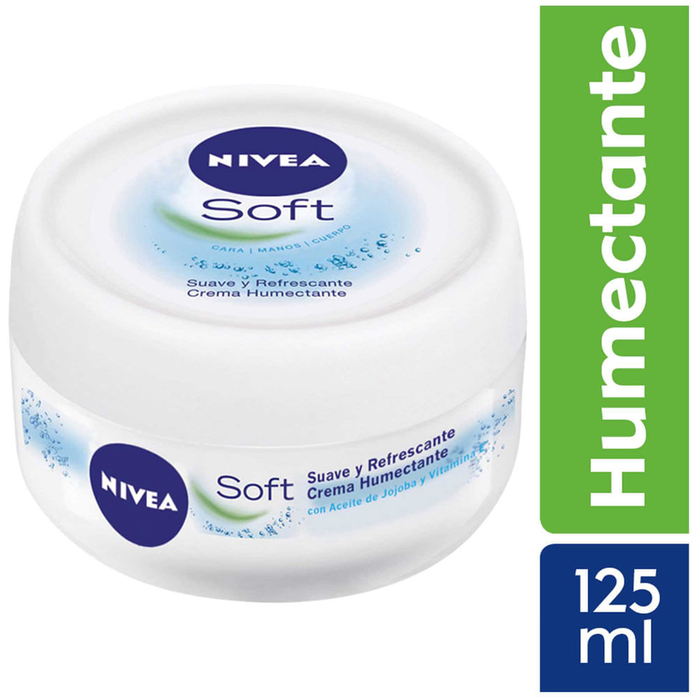 Crema Hidratante Intensiva NIVEA Soft - Frasco 100ml