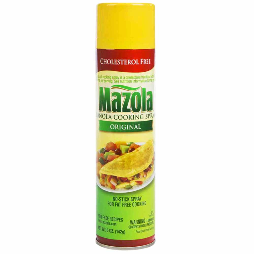 Aceite Vegetal MAZOLA Canola y Girasol Spray 142g