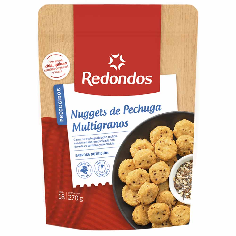 Nuggets Multigranos REDONDOS Bolsa 270g