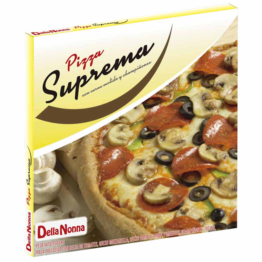 Pizza Suprema DELLA NONNA Caja 400g