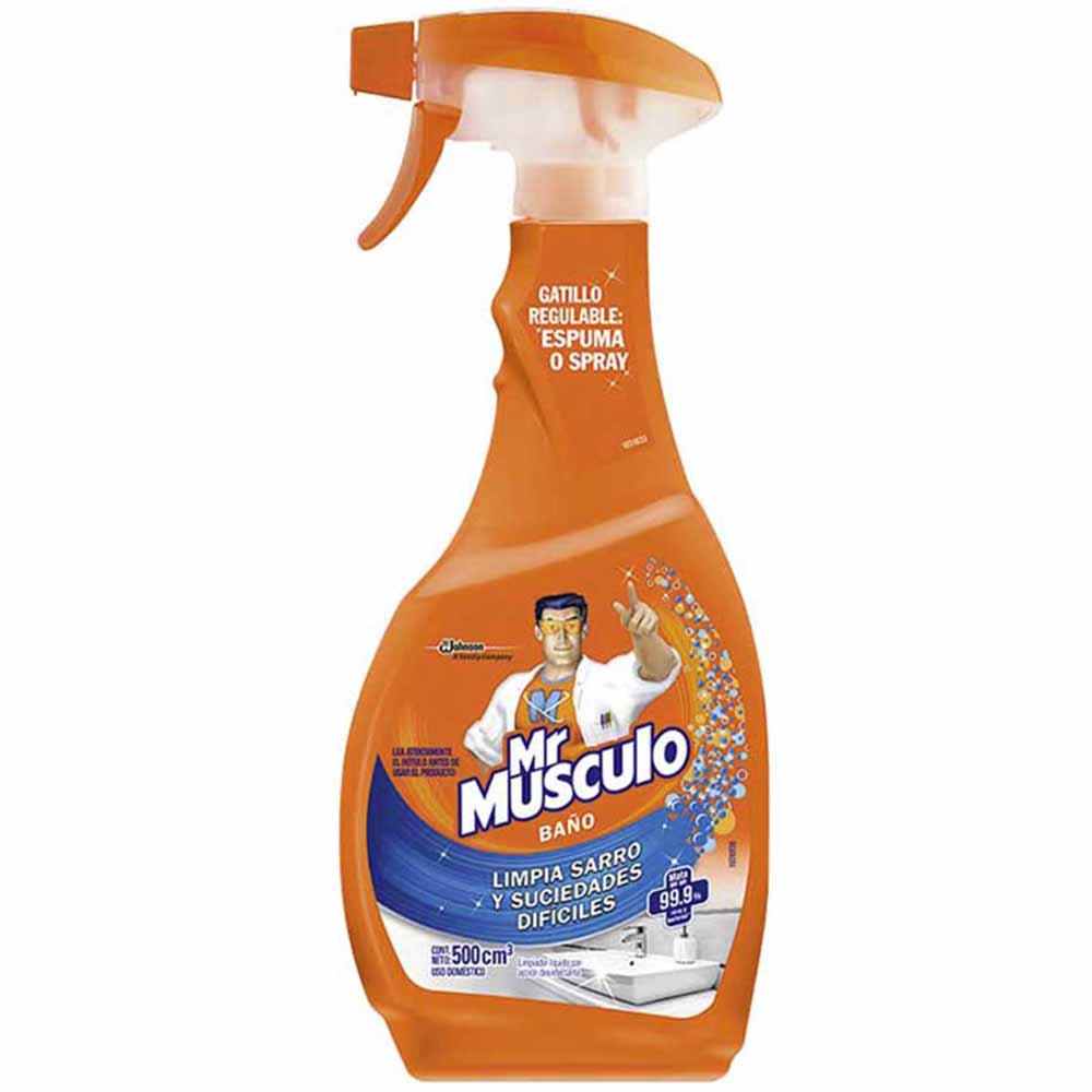 Desinfectante Líquido de Baño MR. MÚSCULO Total Gatillo 500ml