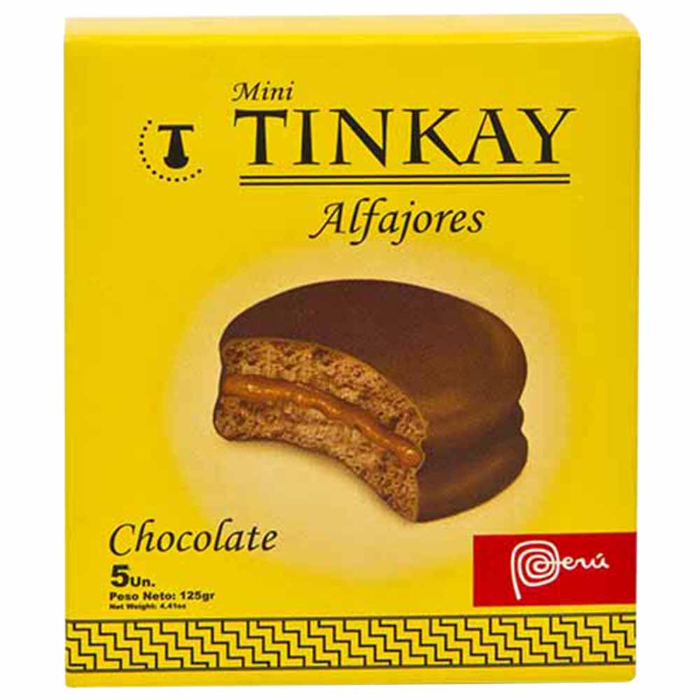 Mini Alfajores de Chocolate TINKAY Caja 150g