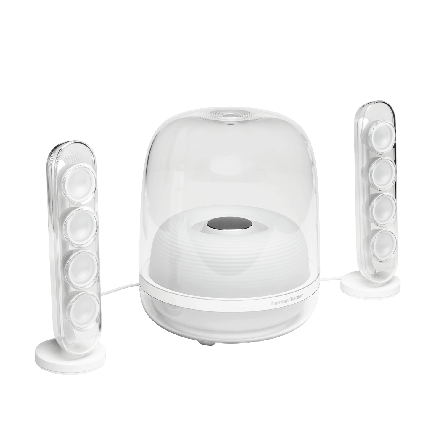 Parlante Harman Kardon SoundSticks4 140w Bluetooth Inalámbrico Color Blanco