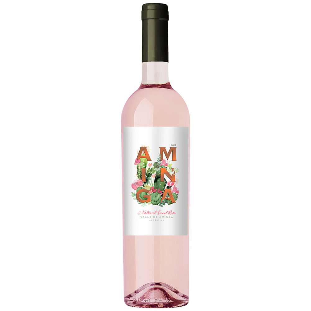 Vino Rosé AMINGA Jóven Rosado Botella 750ml