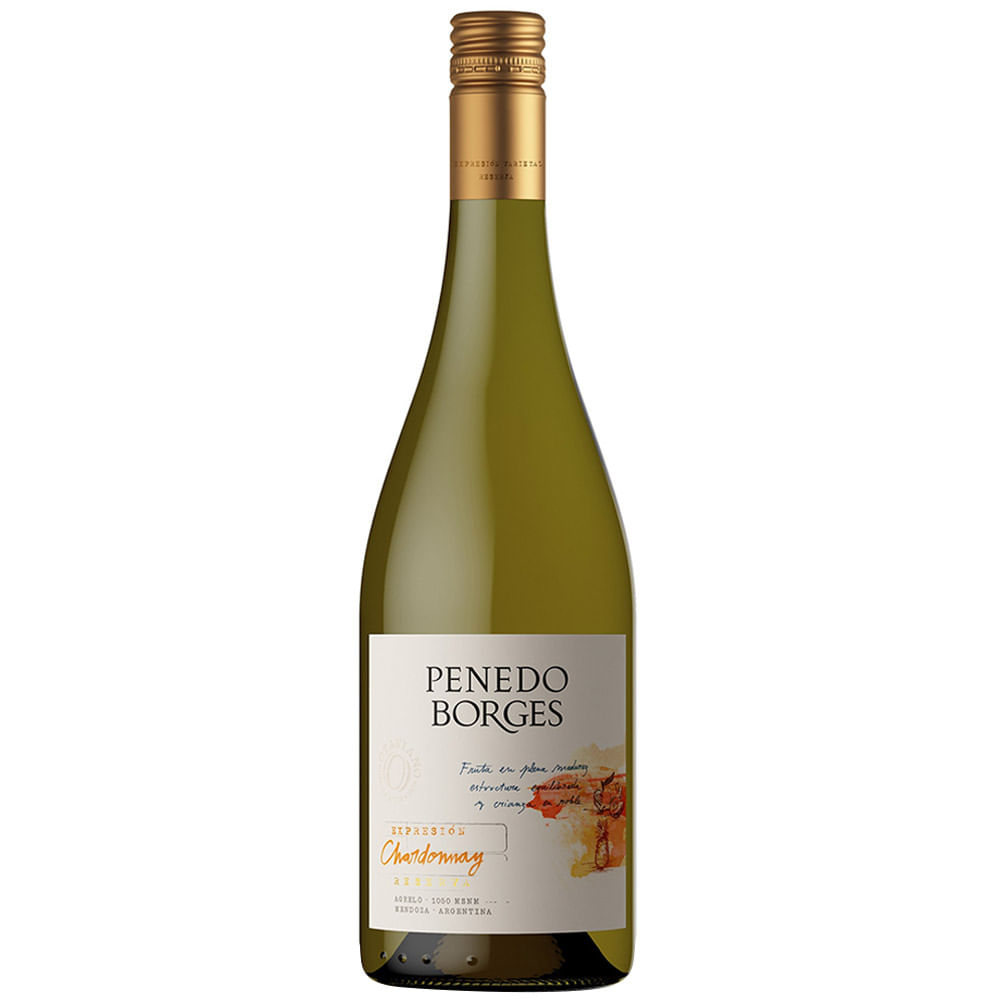 Vino Blanco PENEDO BORGES Chardonnay Botella 750ml