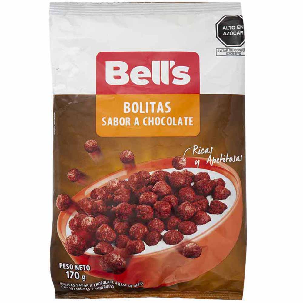 Cereal BELL'S Bolitas de Chocolate Bolsa 120g