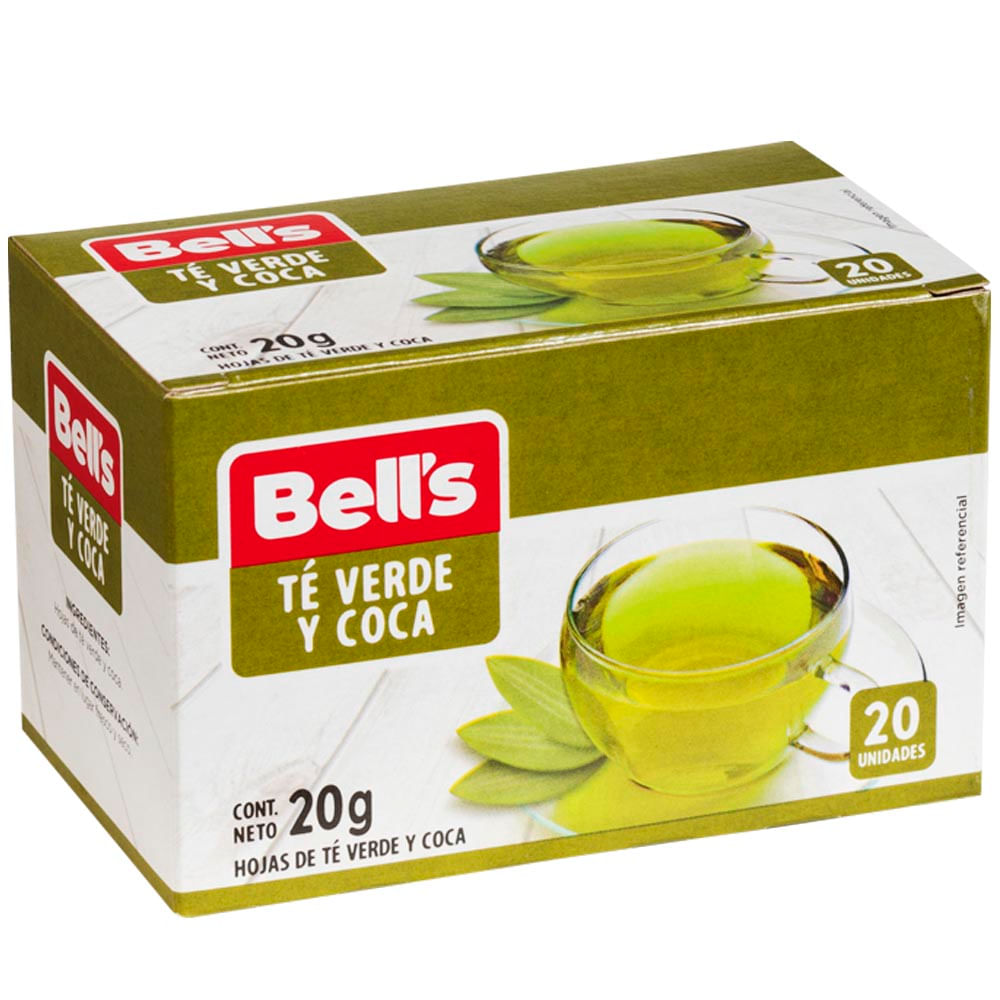 Té Verde & Coca BELL'S Caja 20un