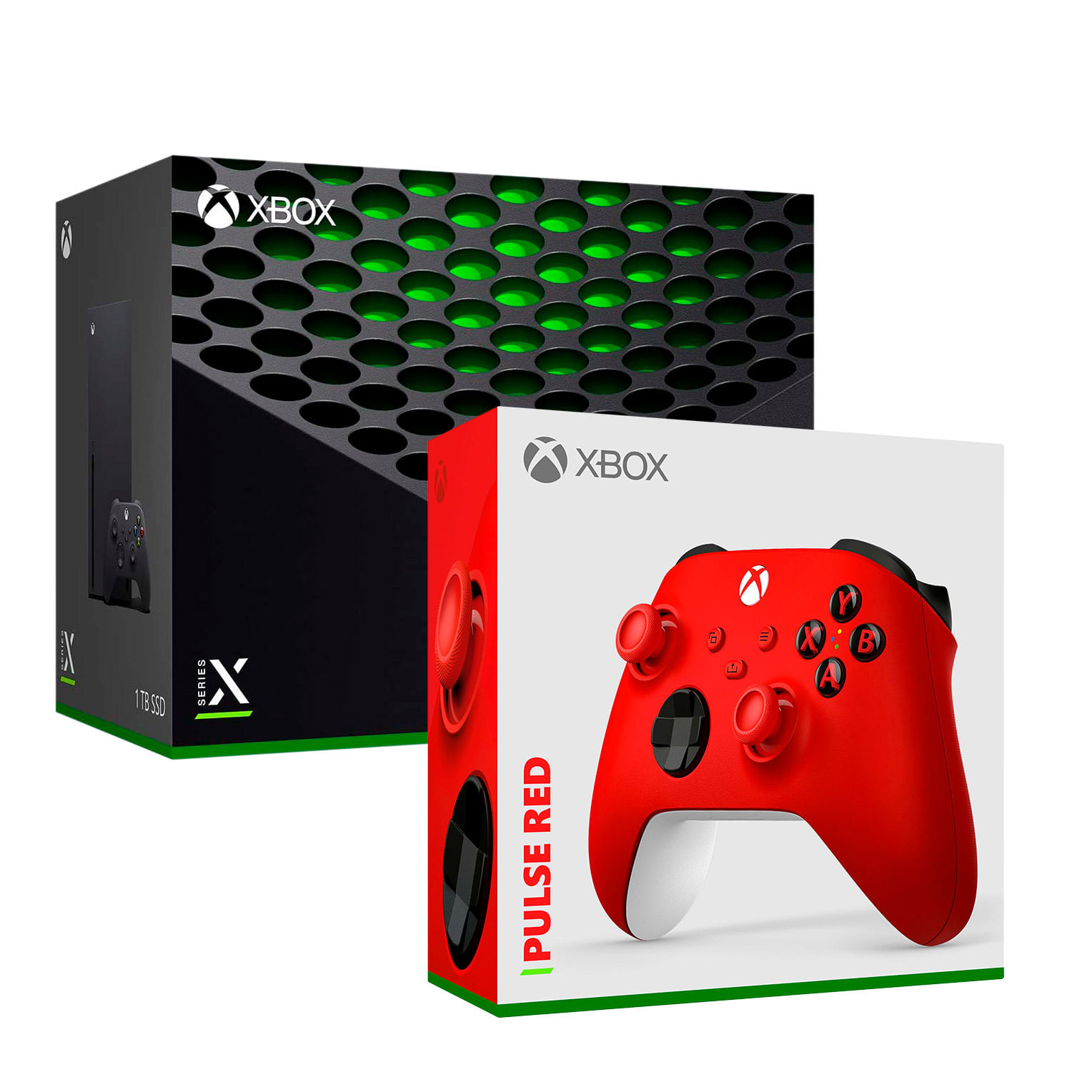 Consola Xbox Series X + Mando Pulse Red
