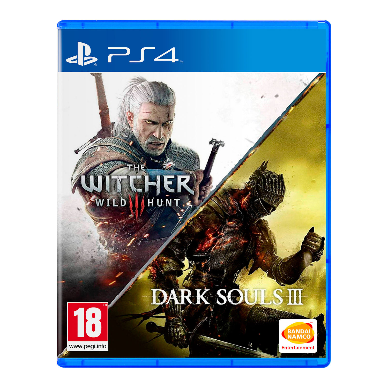 Videojuego The Witcher Wild 3:Wild Hunt +Dark Souls Iii Playstation 4 Euro