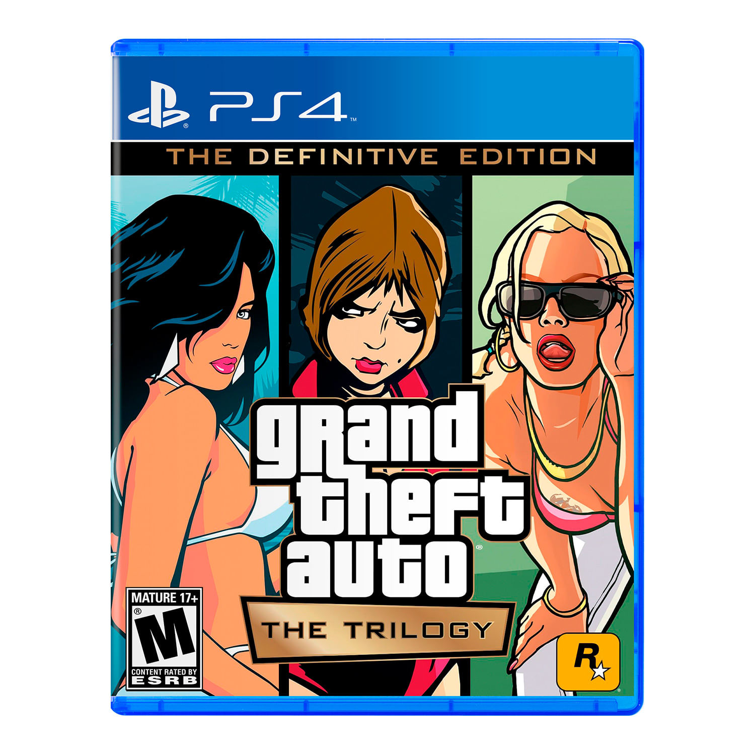 Videojuego Grand Theft Auto The Trilogy The Definitive Edition Playstation 4 Latam