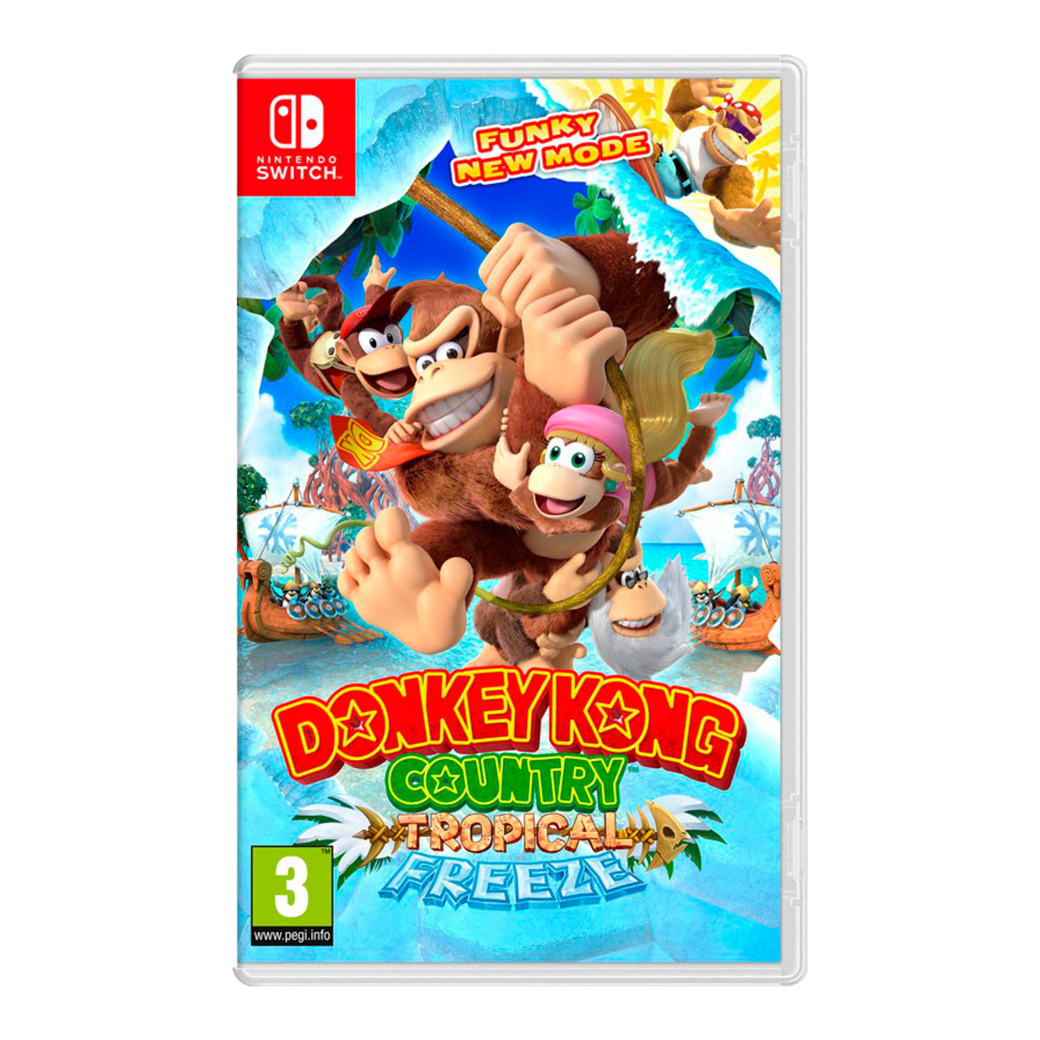 Videojuego Donkey Kong Country Tropical Freeze Nintendo Switch Euro