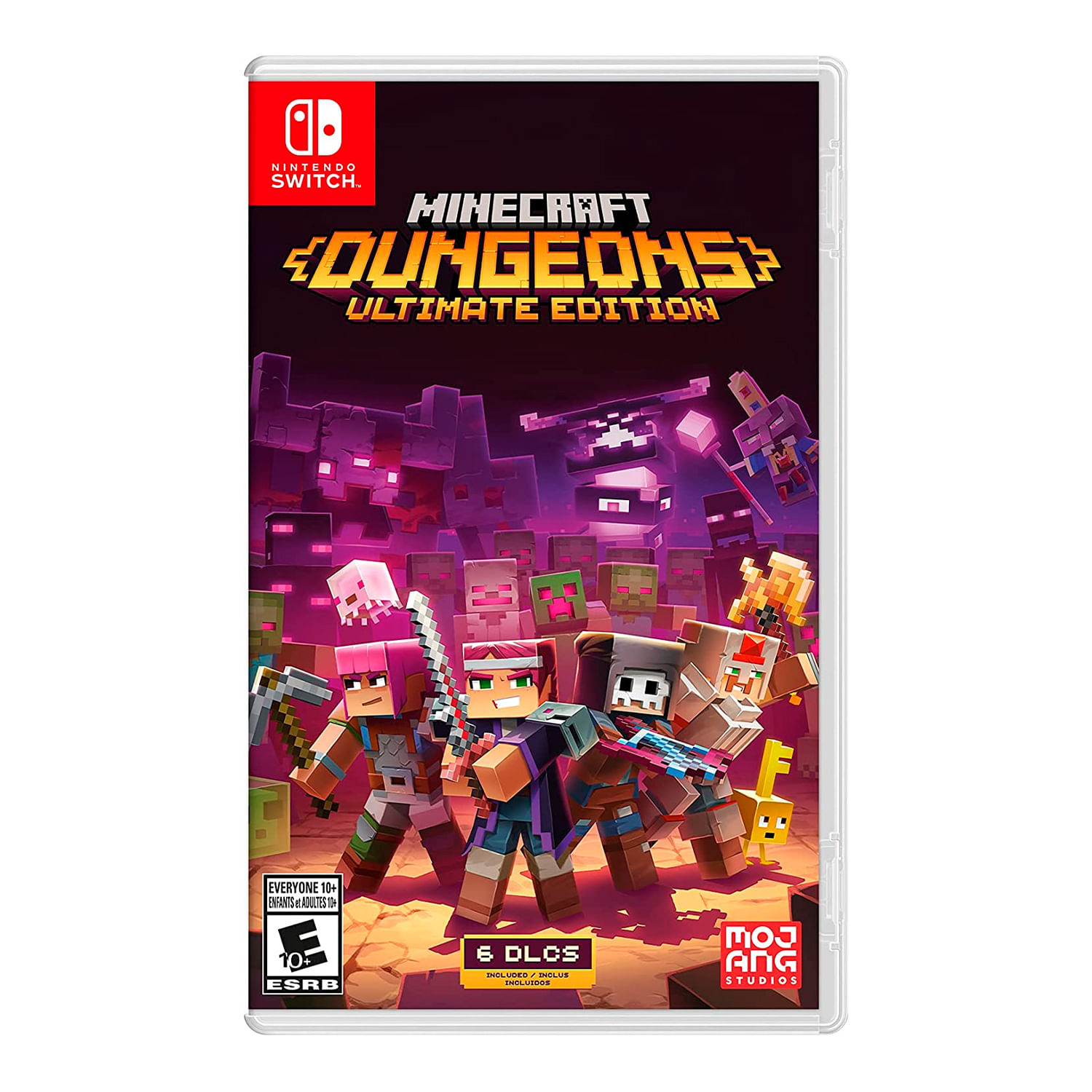 Videojuego Minecraft Dungeons Ultimate Edition Nintendo Switch Latam