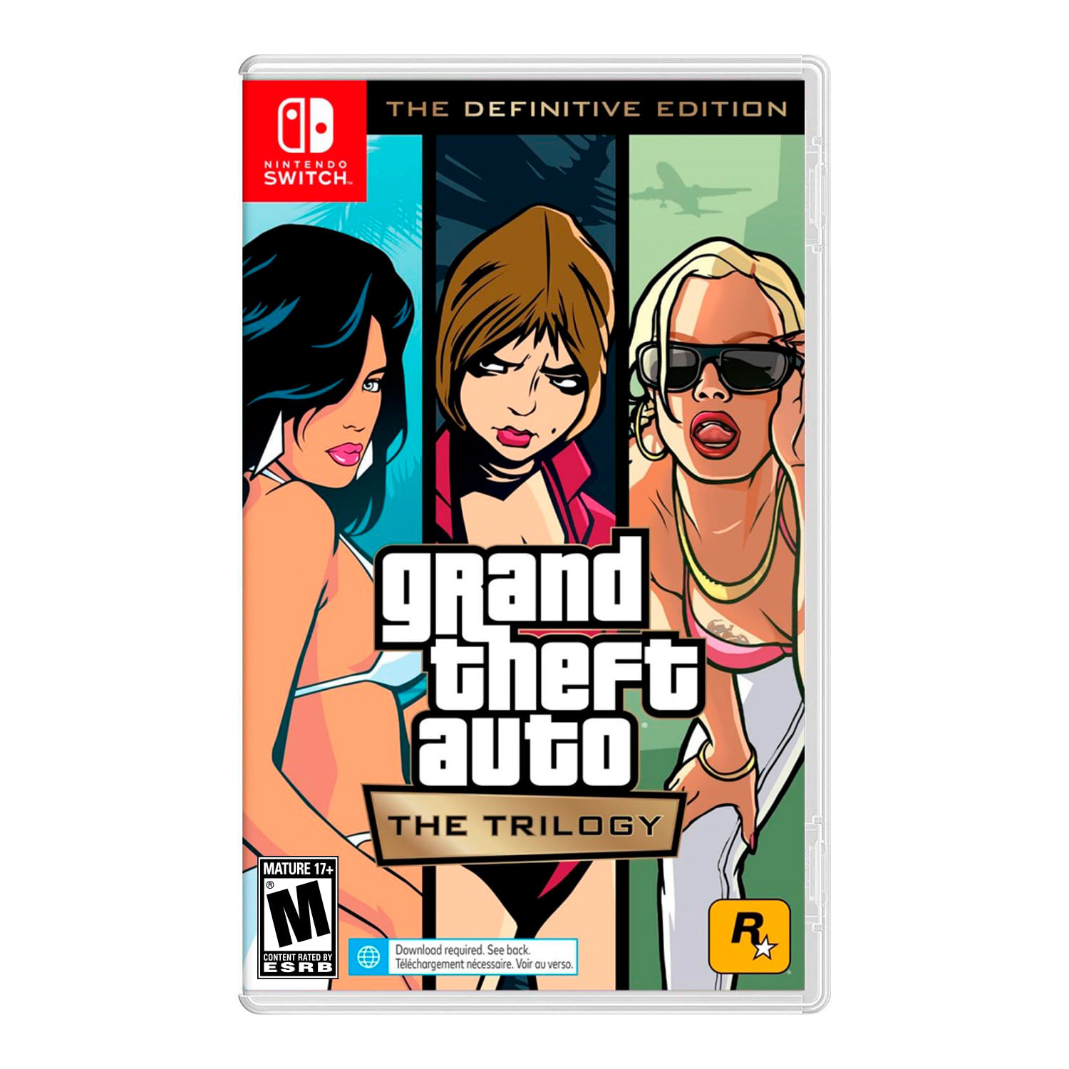Videojuego Grand Theft Auto The Trilogy The Definitive Edition Nintendo Switch Latam