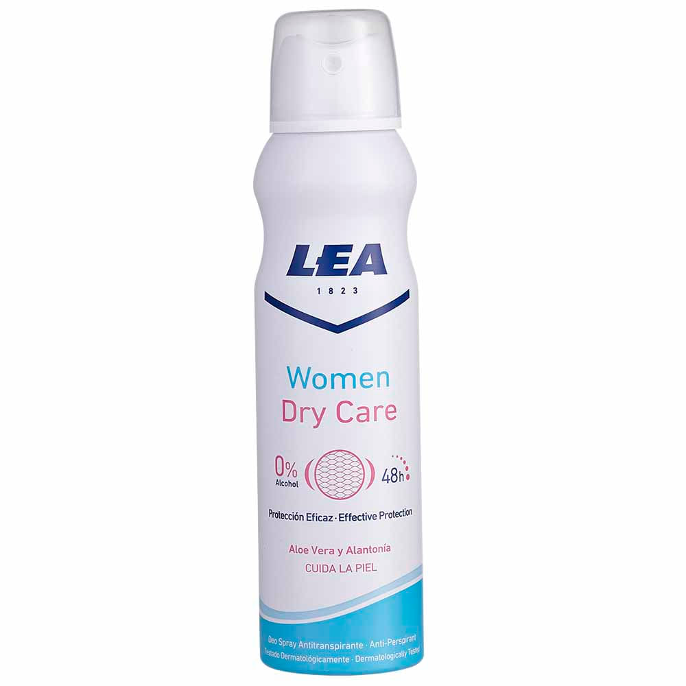 Desodorante para mujer Aerosol LEA Women Dry Care Frasco 150ml
