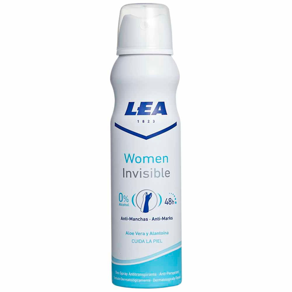 Desodorante para mujer Aerosol LEA Women Invisible Frasco 150ml
