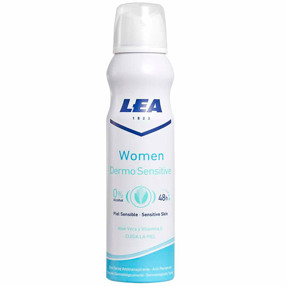 Desodorante para mujer Aerosol LEA Women Dermo Sensitive Frasco 150 ml