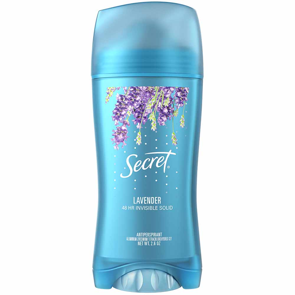 Desodorante en Barra para Mujer SECRET Scent Expressions Lavanda Frasco 73g