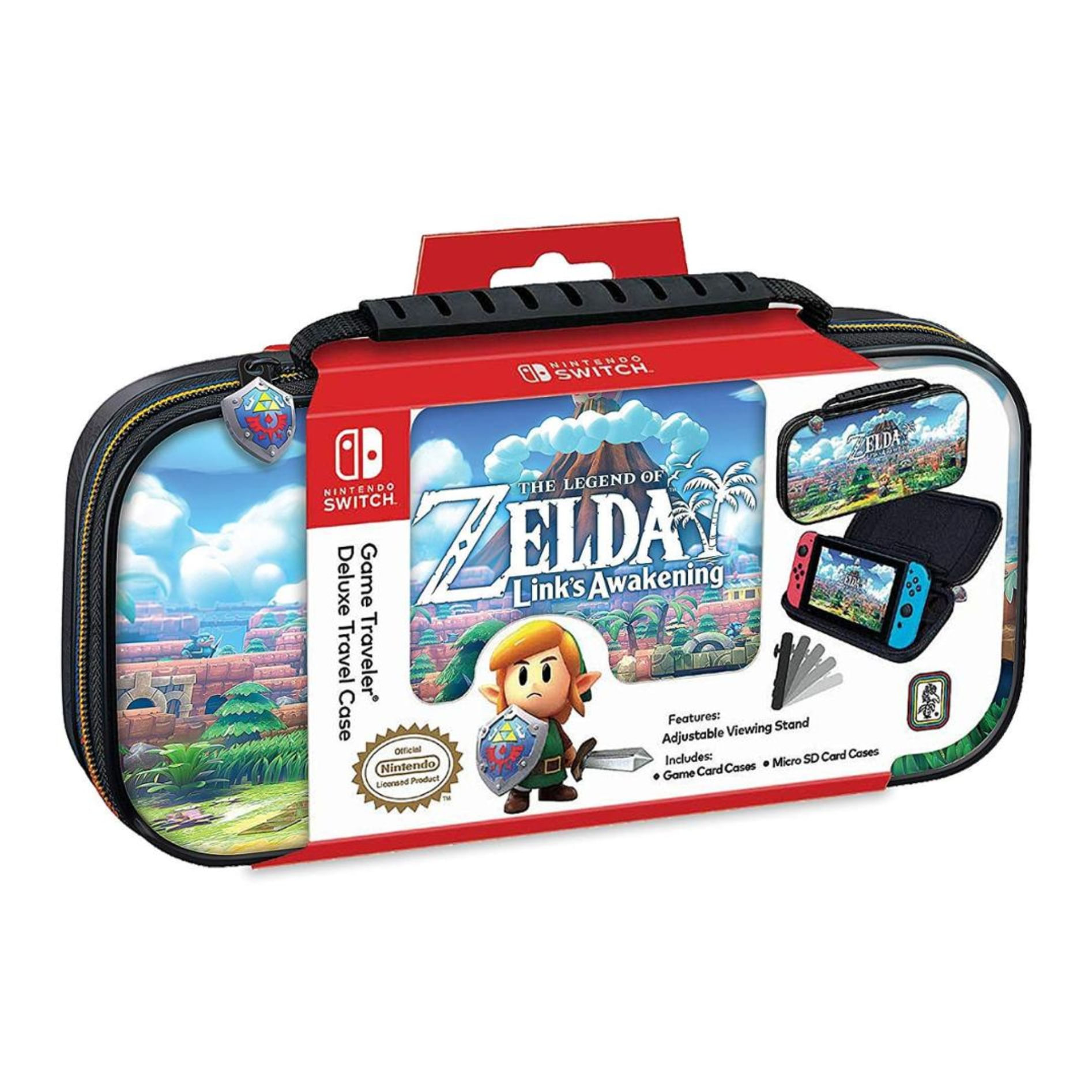 Estuche Nintendo Switch Zelda Awakening Traveler Deluxe Travel Case