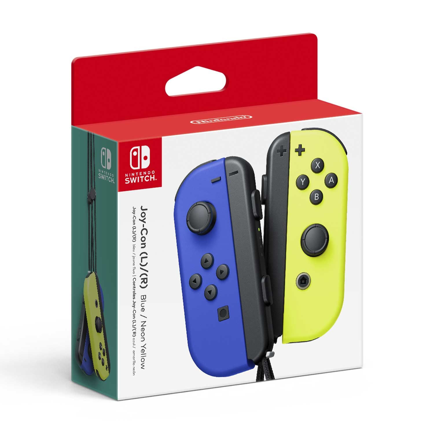 Joy Con Nintendo Switch Neon Azul y Amarillo