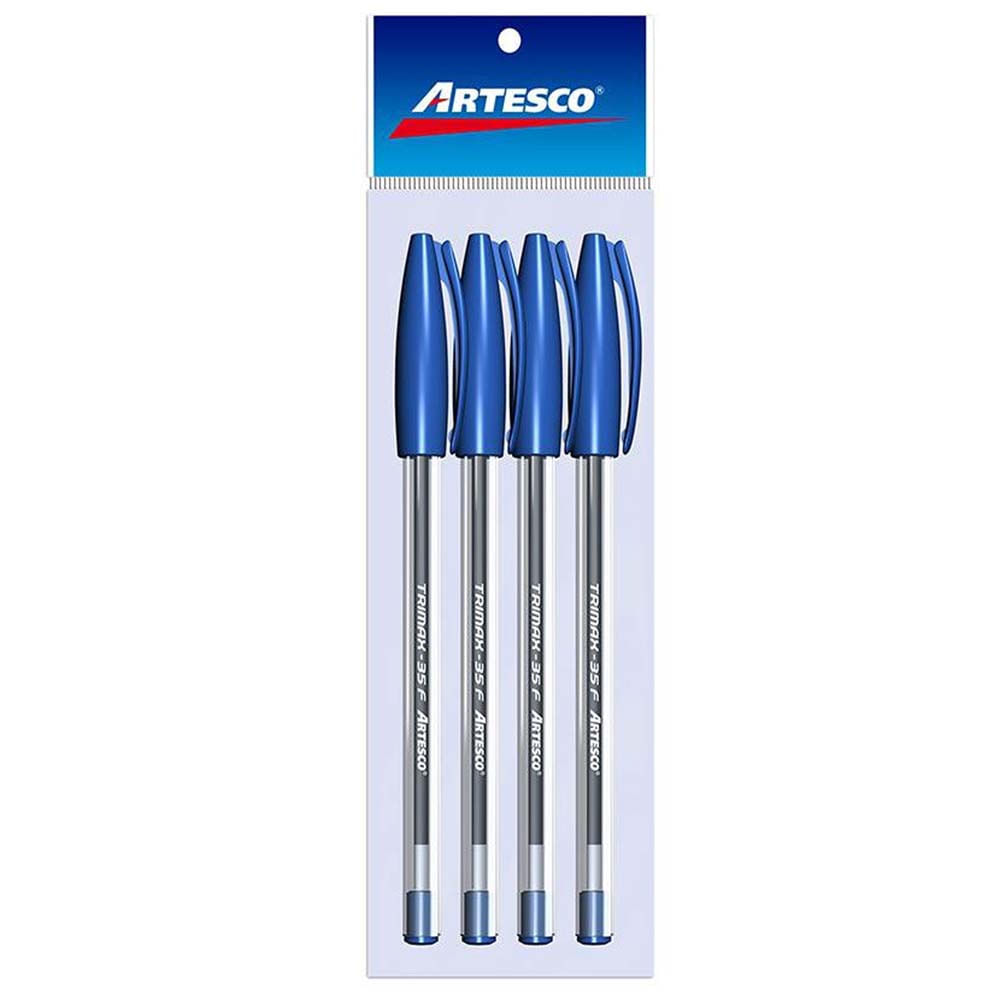 Bolígrafo ARTESCO Trimax 35 F Azul
