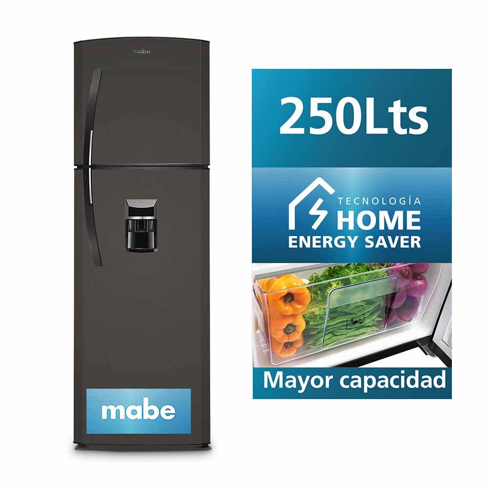 Refrigeradora Mabe RMA255FYPG Top Freezer 250L Gris
