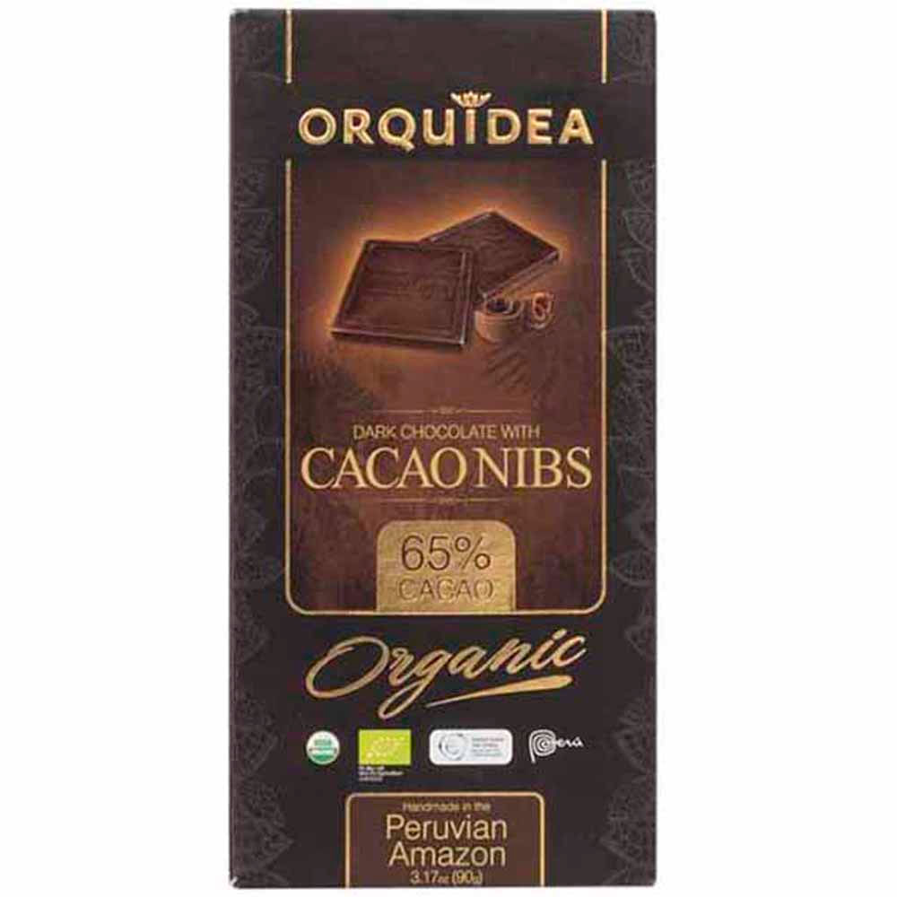 Chocolate ORQUIDEA Dark Nibs Tableta 90g