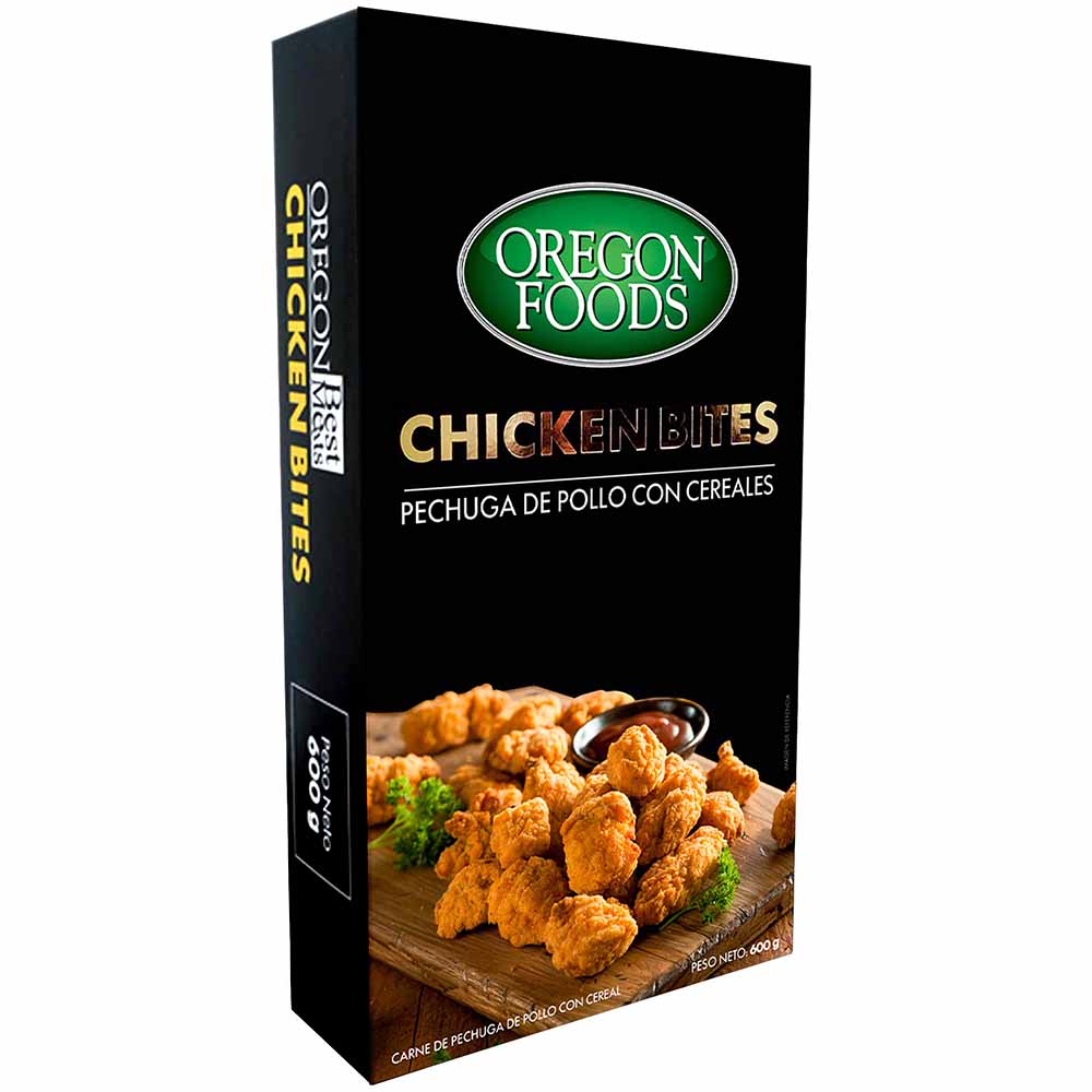 Chicken Bites OREGON FOOD Caja 600g