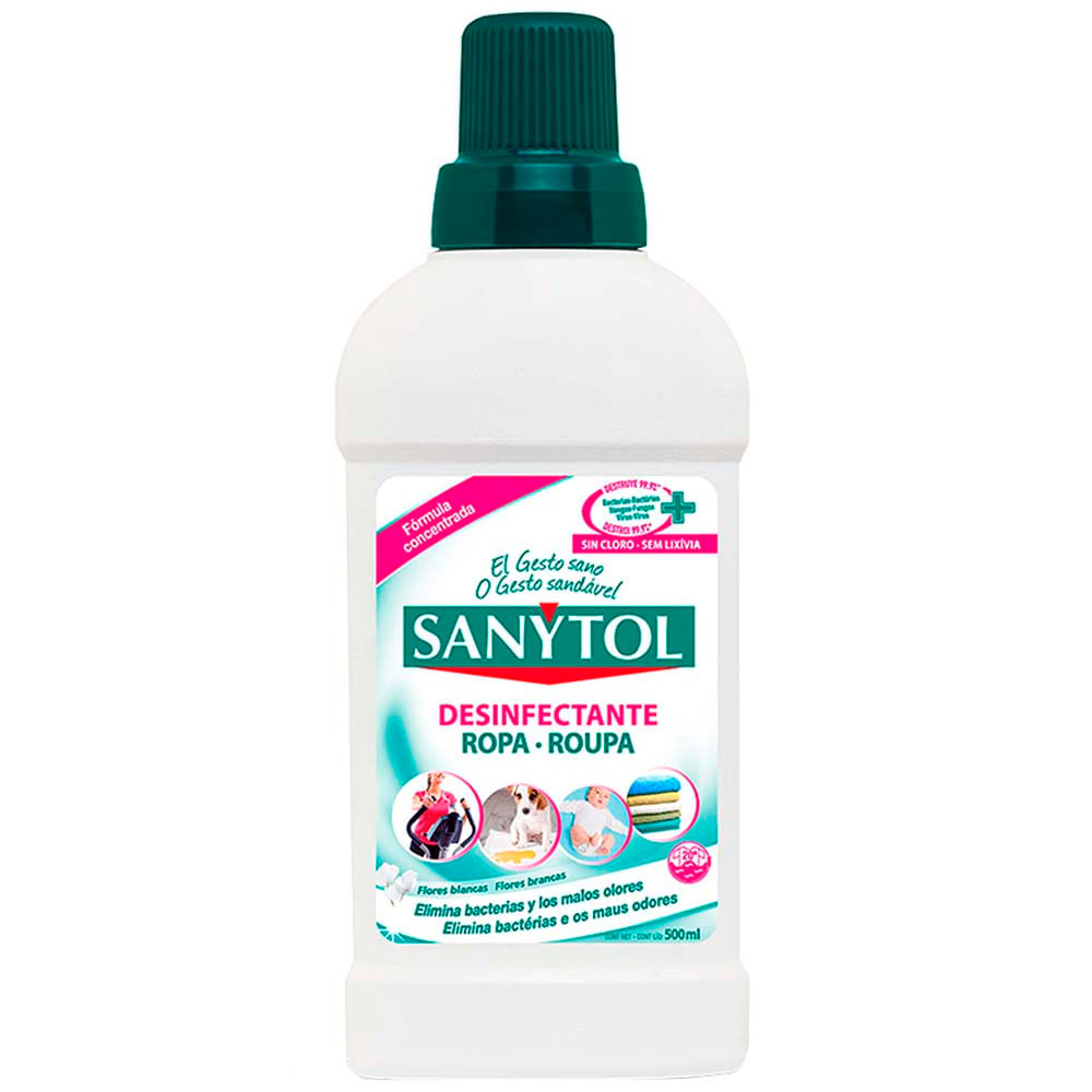 Desinfectante para Ropa SANYTOL Botella 500ml