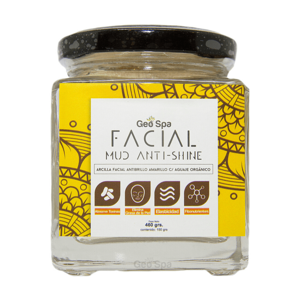 Mascarilla facial Geo Spa Facial Mud Anti- shine 150grs