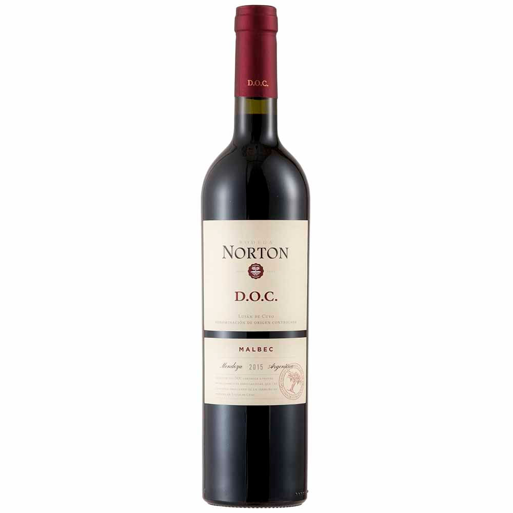 Vino Tinto NORTON Malbec D.O.C. Botella 750ml