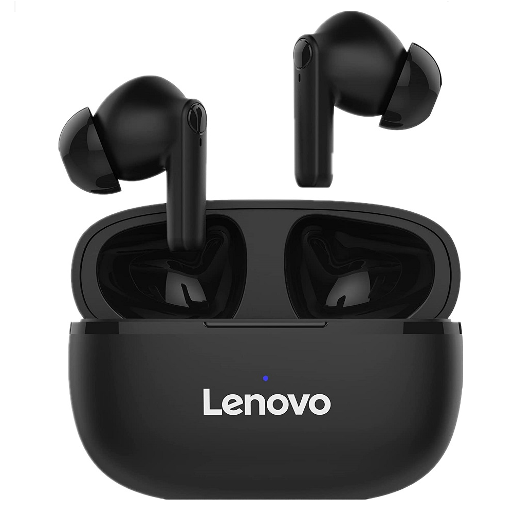 Audífonos Lenovo HT05 TWS  con Control Táctil Y Estuche de Carga - Negro