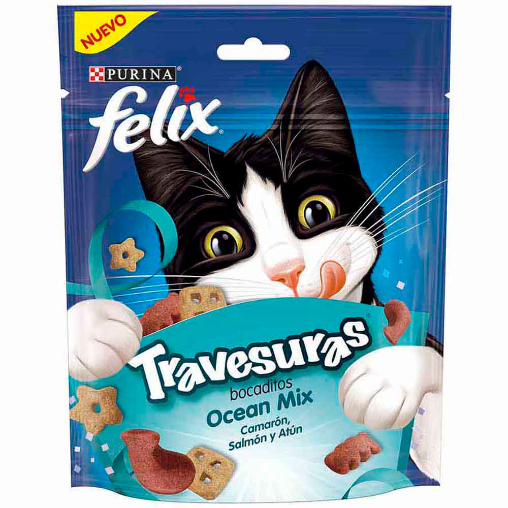 Snack para Gatos FELIX Travesuras Ocean Mix 60gr