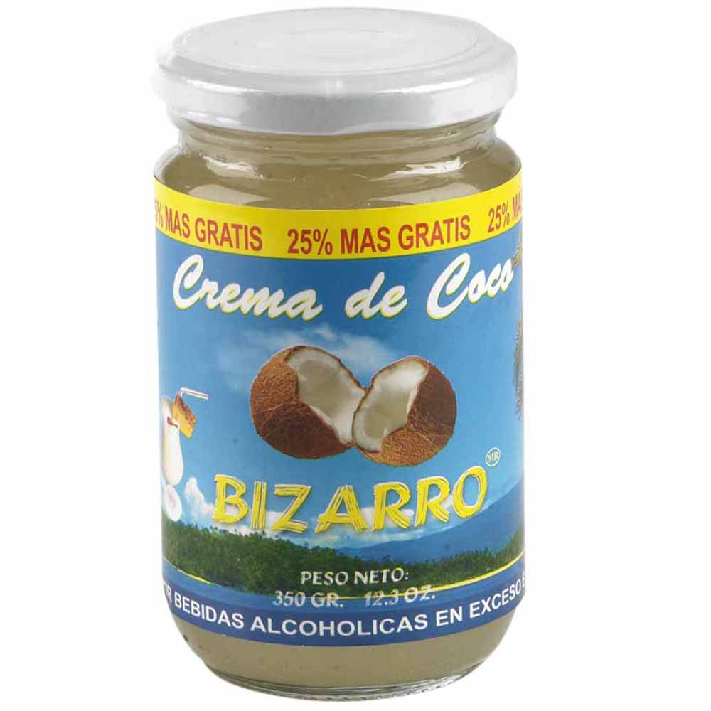 Crema de coco BIZARRO Frasco 350g